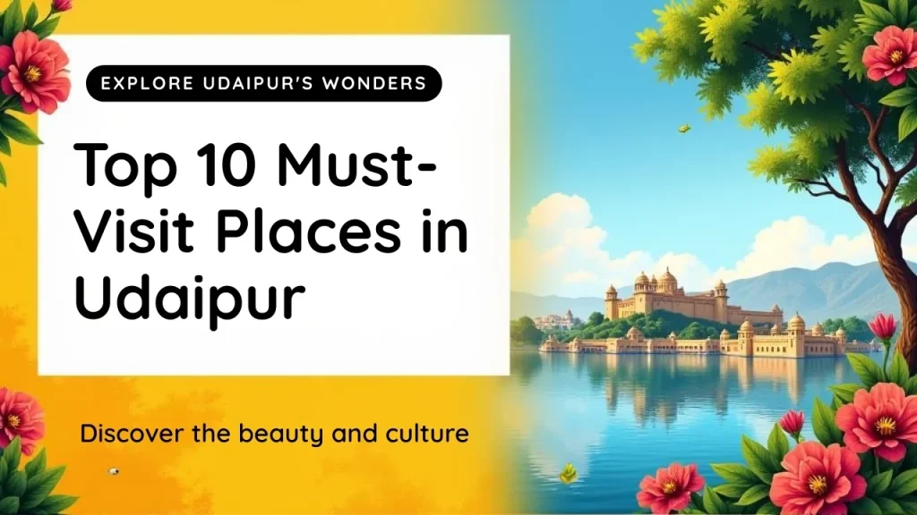 Top 10 Must-Visit Places in Udaipur